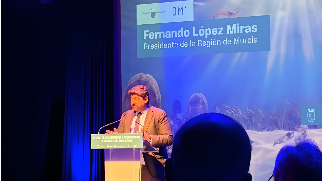 nuestro apoyo al acto de presentación del futuro Centro de Conservación y Recuperación de Especies del Mar Menor